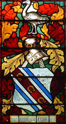 Nicholas Ferrar armorial window