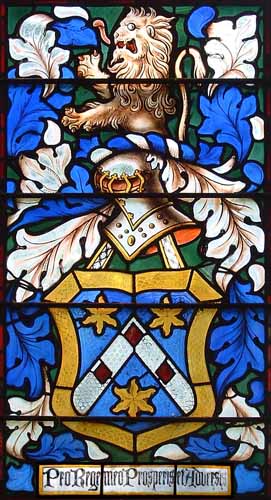 William Hopkinson armorial window