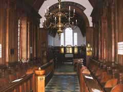 Little Gidding church interior